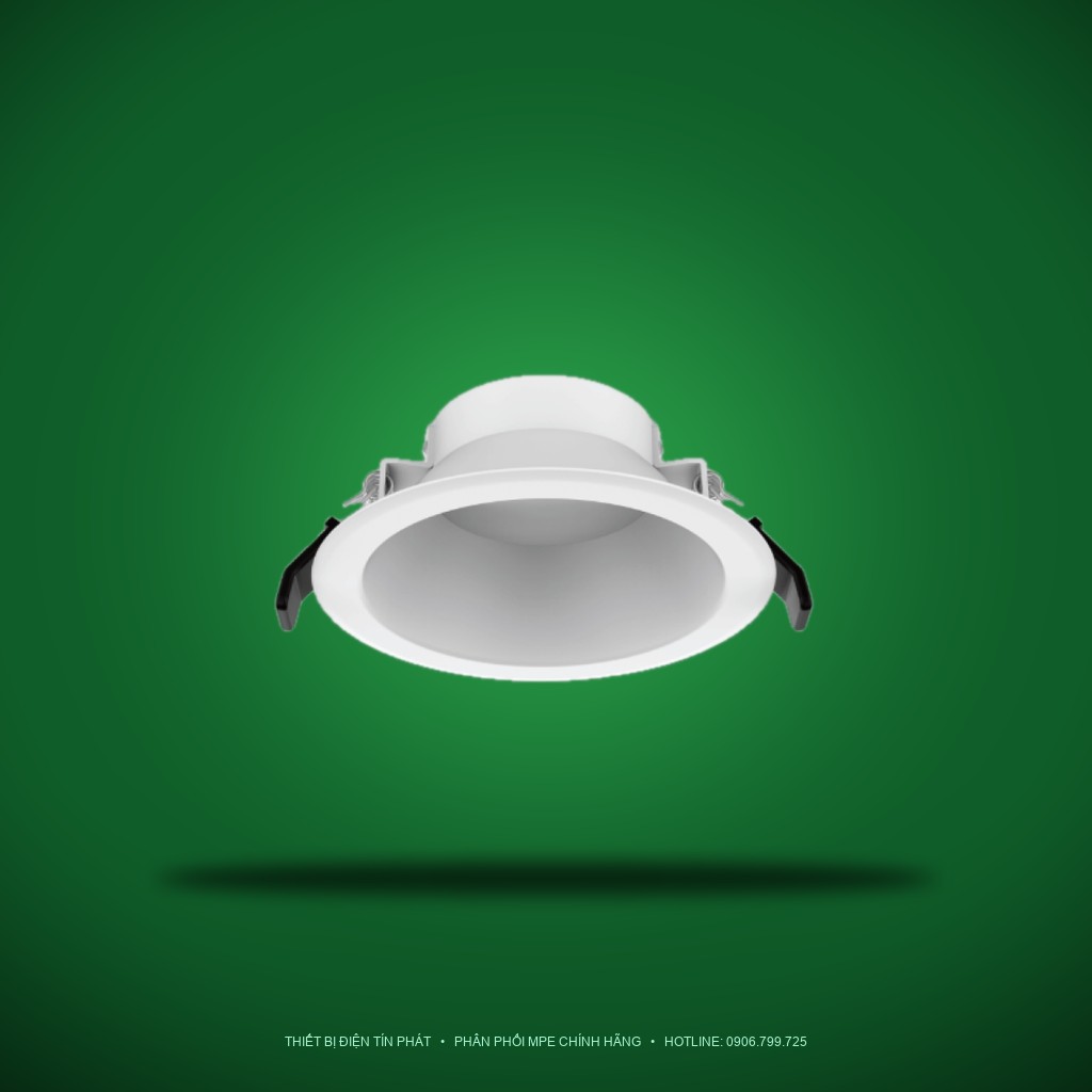 Đèn LED Downlight âm trần MPE Seri DLF2 40W ánh sáng trắng DLF2-40T