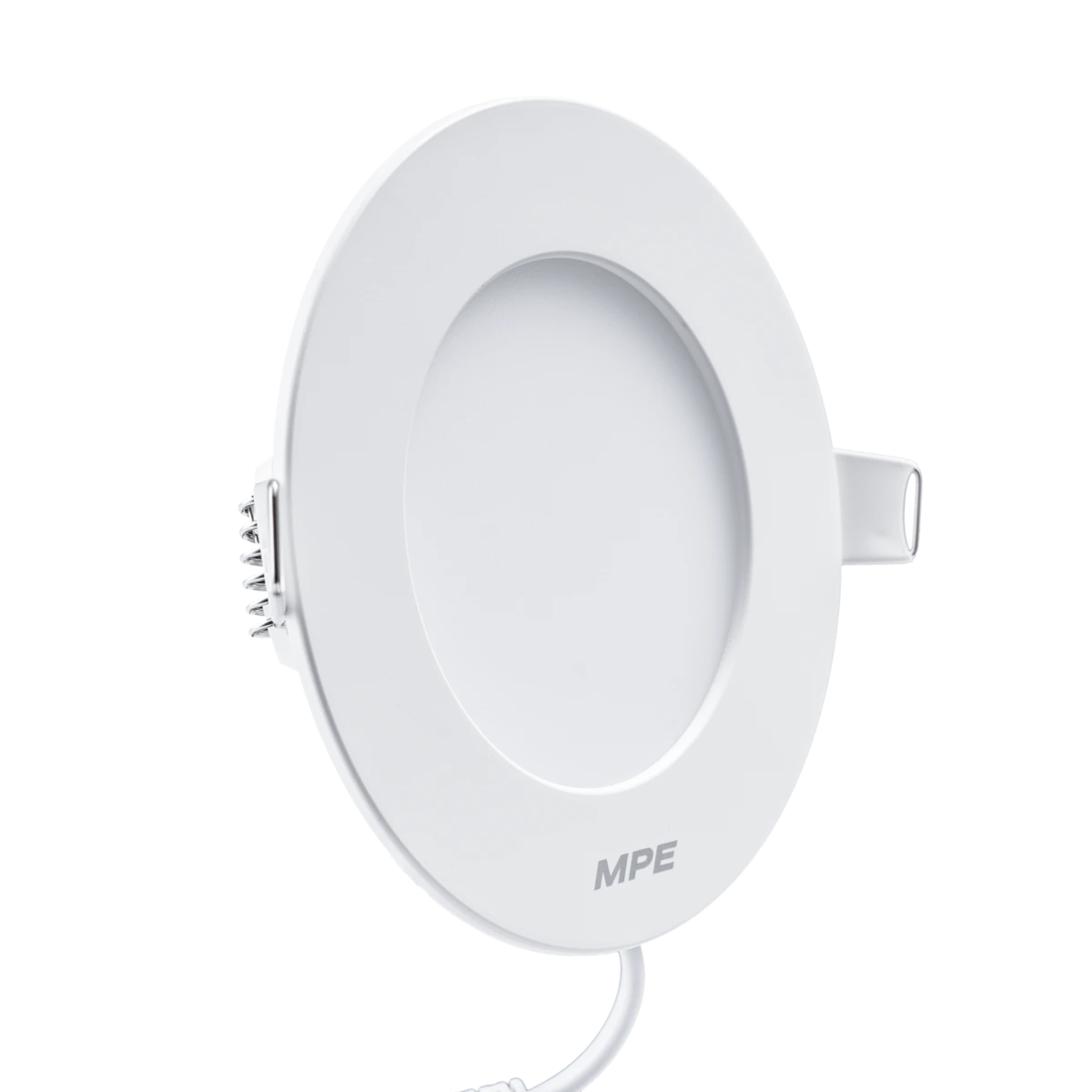 Đèn LED Panel Âm Trần Nhựa PC Mặt Tròn MPE RPL3-7T 7W Ánh sáng trắng