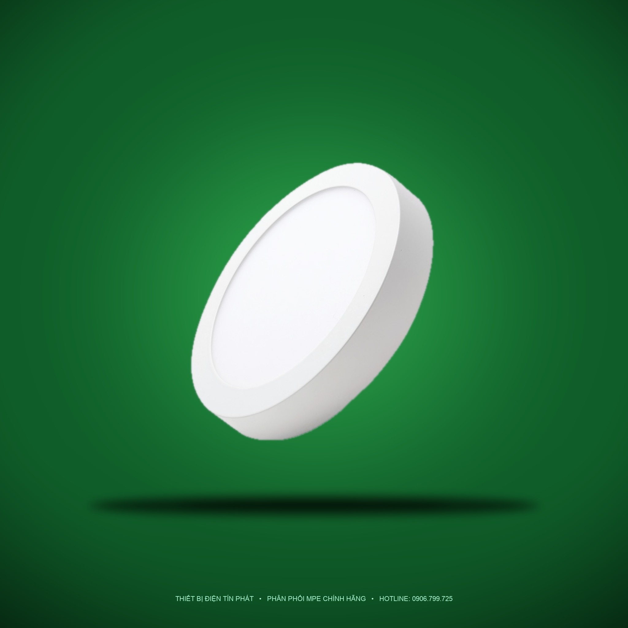 Đèn LED Panel Tròn Ốp Nổi MPE SRPL-6T 6W Ánh sáng trắng