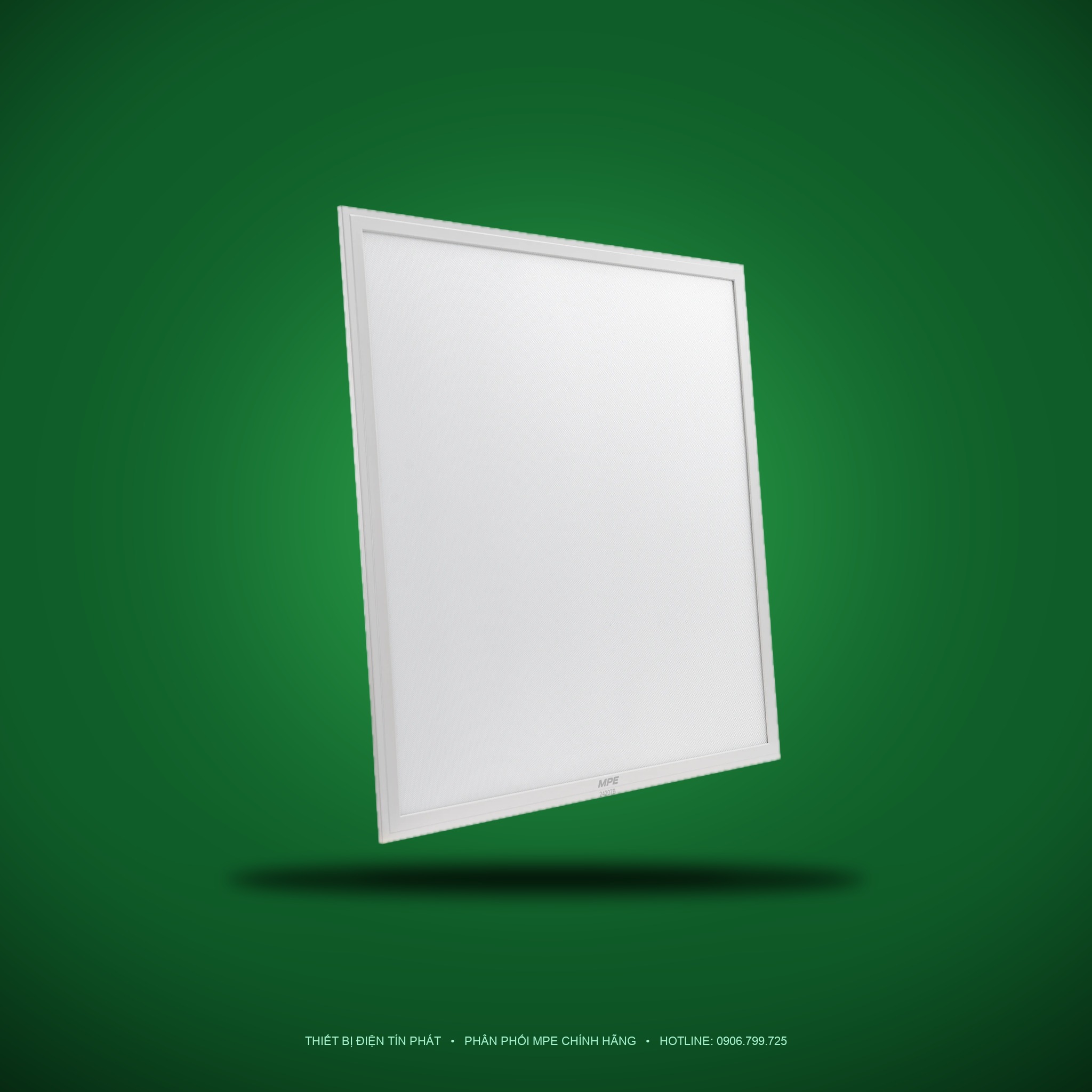 Đèn LED Panel chiếu sáng lớp học MPE 40W RA>95 UGR<16 600x600mm LCR-6060T