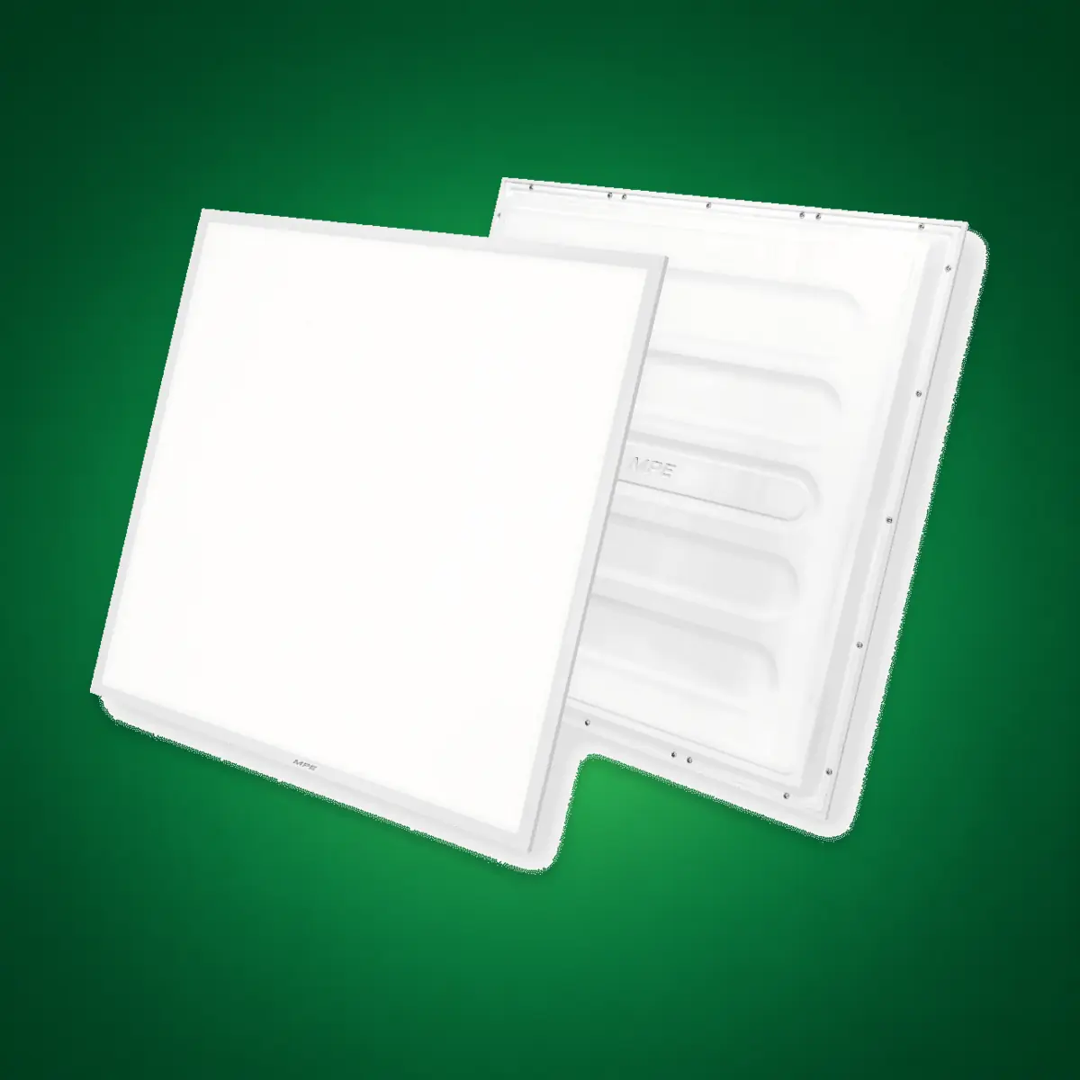 Đèn LED Panel tấm lớn MPE 40W tích hợp bộ nguồn 600x600mm ánh sáng trắng FPD3-6060/40T