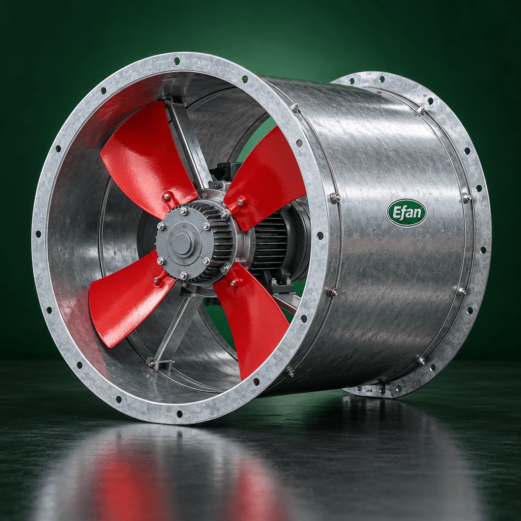 EF-G-40TMG - Quạt hướng trục tròn thân dài 380V EFAN EF-G-40TMG