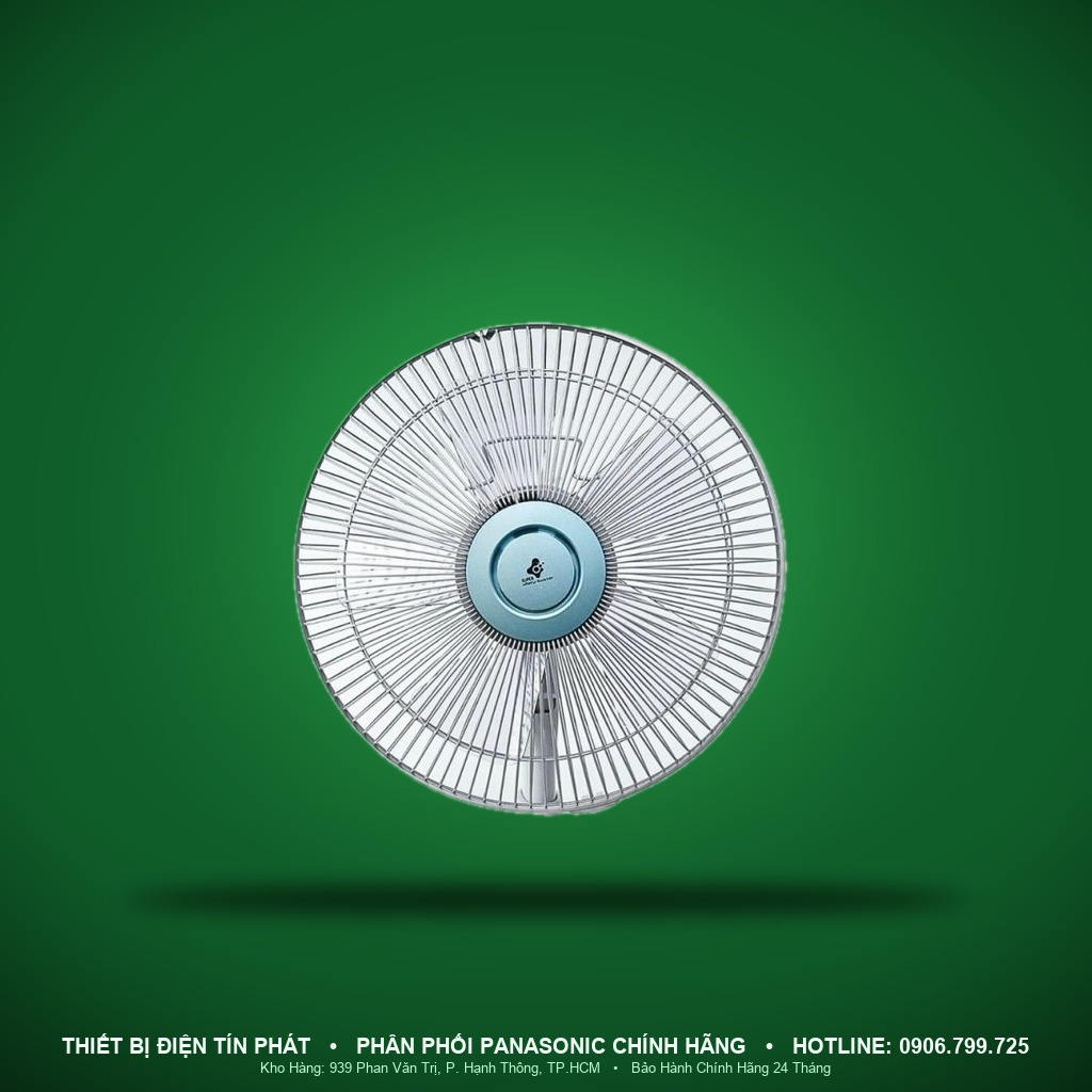 F-307KHB - F-307KHB – Quạt đứng, 37W, Ø30cm, màu xanh, Remote – Panasonic
