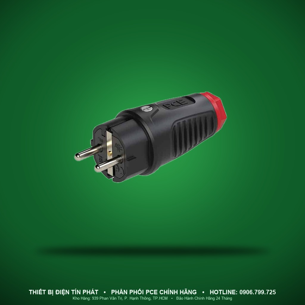 F0512-SR - F0512-SR – Ổ cắm/phích cắm cao su, Phích cắm cao su chịu va đập 16A 250V IP54 – PCE