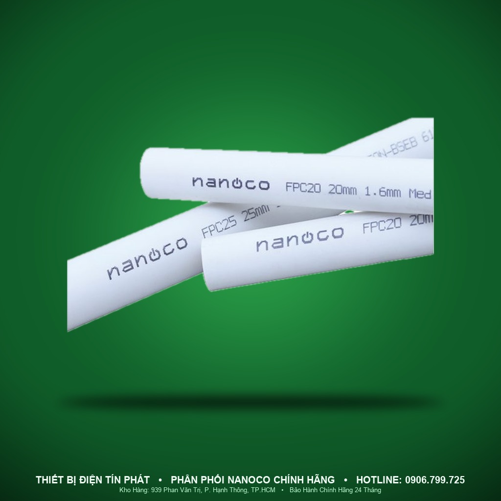 FPC32H - FPC32H- Ống luồn dây điện dạng tròn Ø32mm - 1250N - dài 2,92m - Nanoco