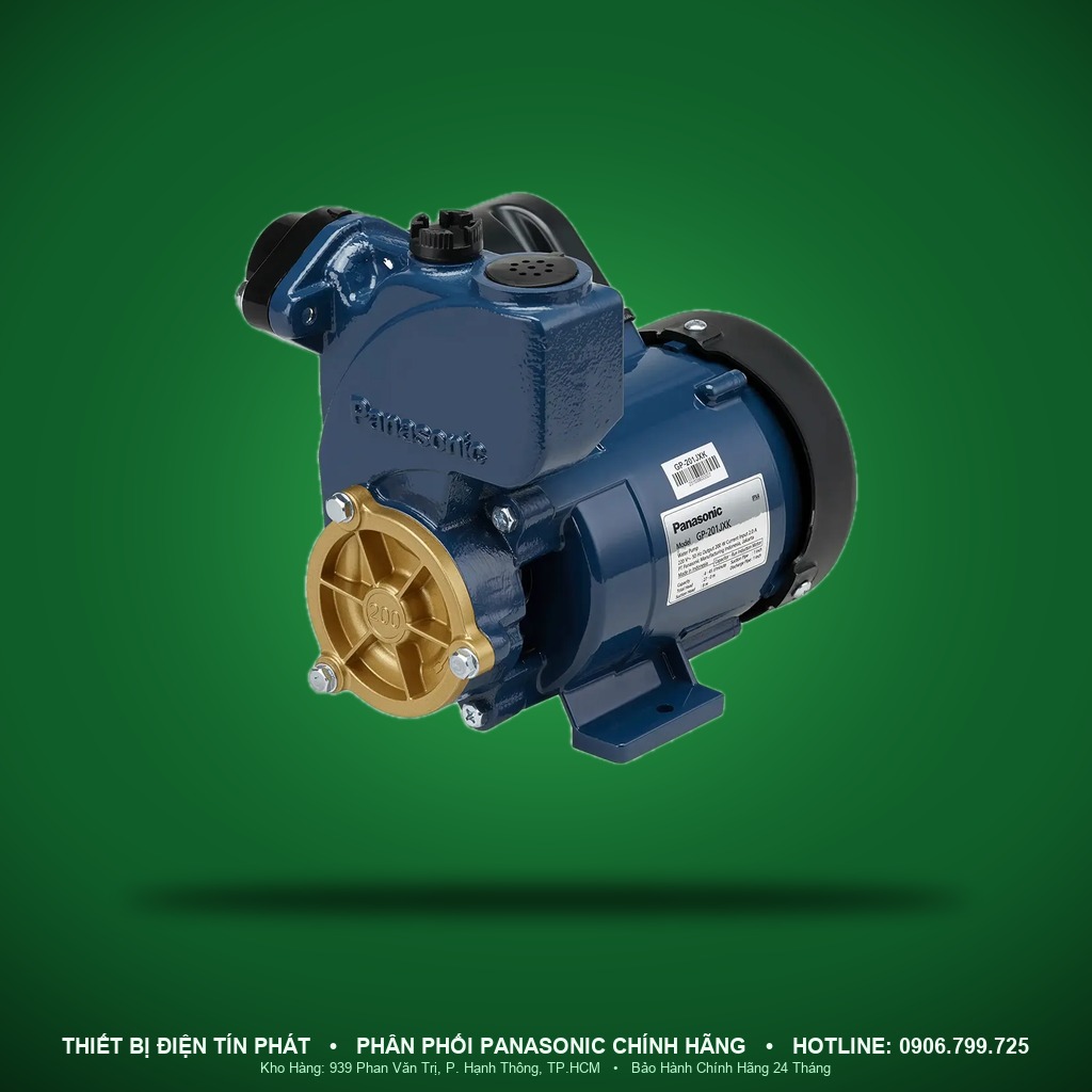 GP-201JXK-SV5 - GP-201JXK-SV5 – Máy bơm nước đẩy cao, 45L/phút, 200W – Panasonic