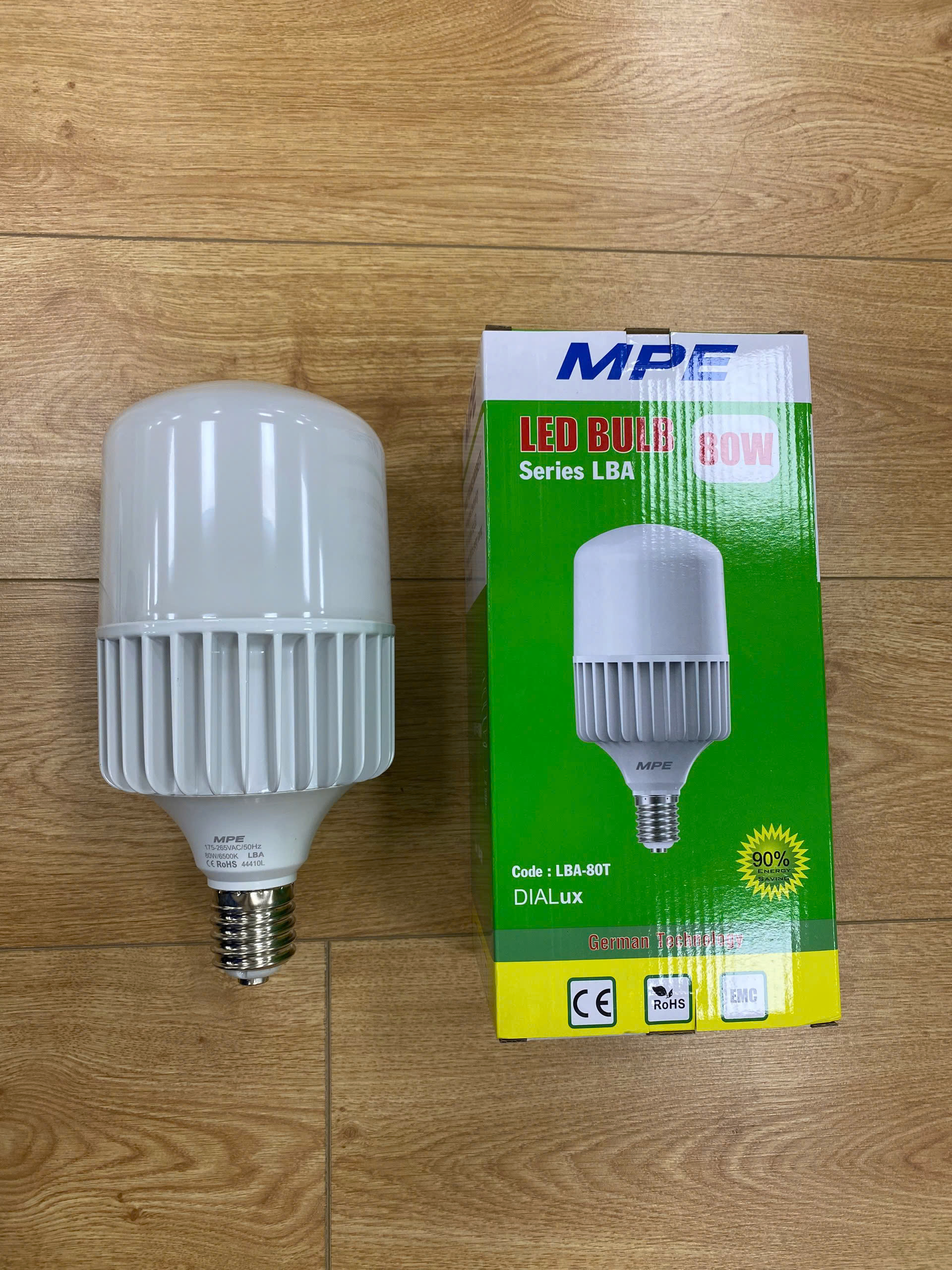 LBA-80T (Đèn led bulb 80W trắng)