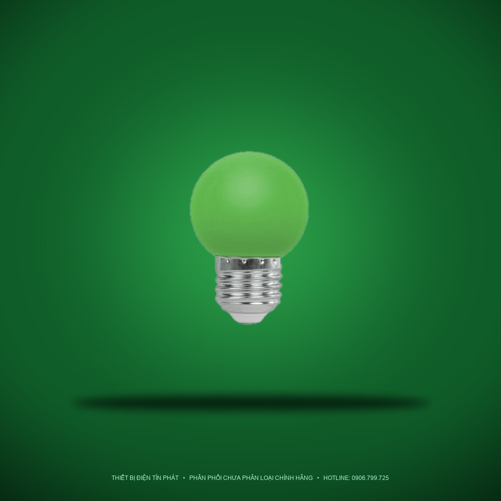 LBD-3GR (Đèn led bulb 1.5W màu xanh lá)