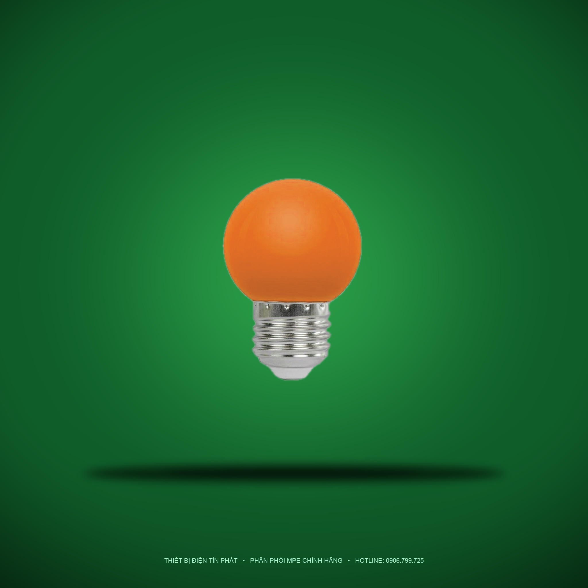LBD-3OR (Đèn led bulb 1.5W màu cam)