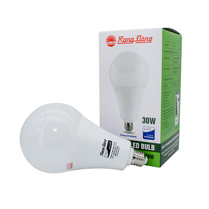 LED A120N1/30W.H - Bóng đèn LED BULB Tròn 30W Rạng Đông