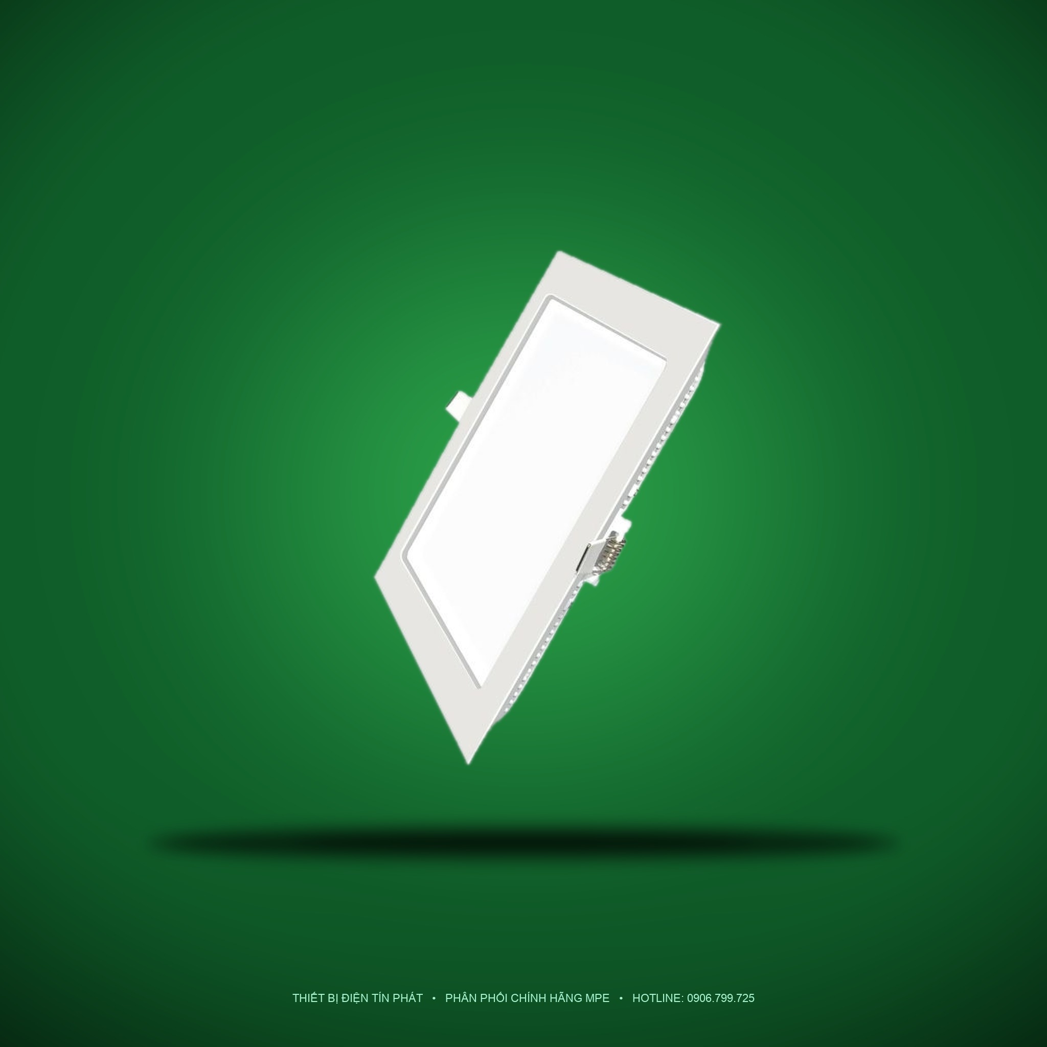 LED PANEL VUÔNG ÂM SPL-15 TRẮNG ( MPE SPL-15V )