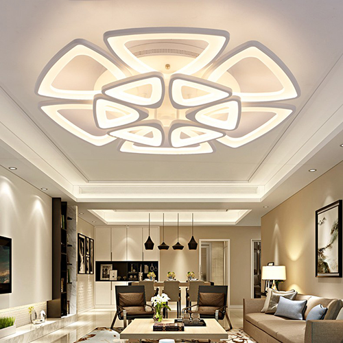 MO 918 - Đèn Mâm LED Ốp Trần Hiện Đại Trang Trí Phòng Khách MO 918
