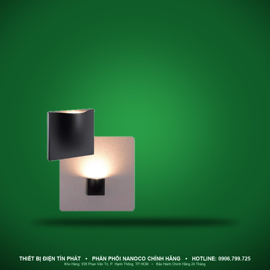 NBL1141B - NBL1141B – Đèn tường 7W 3000K, IP54 - Nanoco