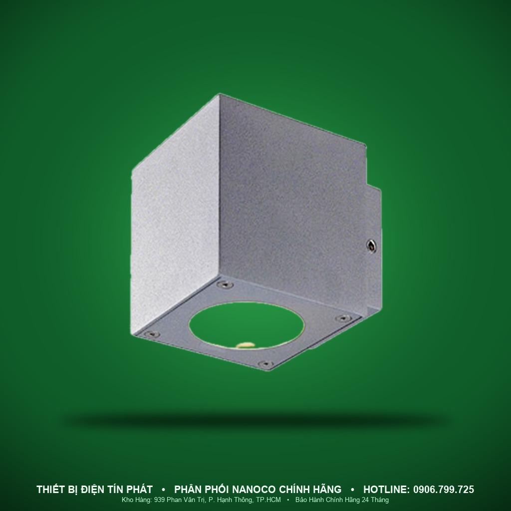 NBL2541-6 - NBL2541-6 – Đèn gắn tường 14W, màu xám bạc, 6000K, IP54 - Nanoco