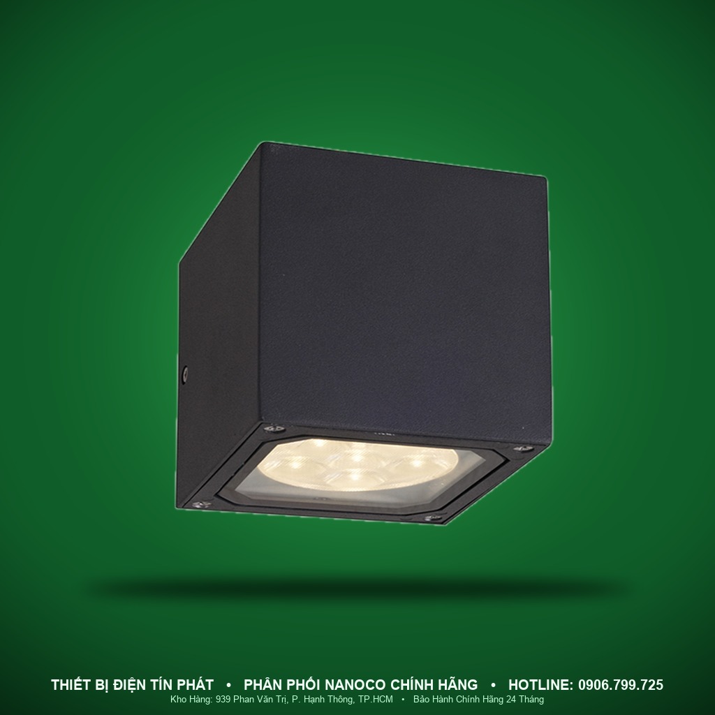 NBL2541B - NBL2541B – Đèn gắn tường 14W, màu xám đậm, 3000K, IP54 - Nanoco