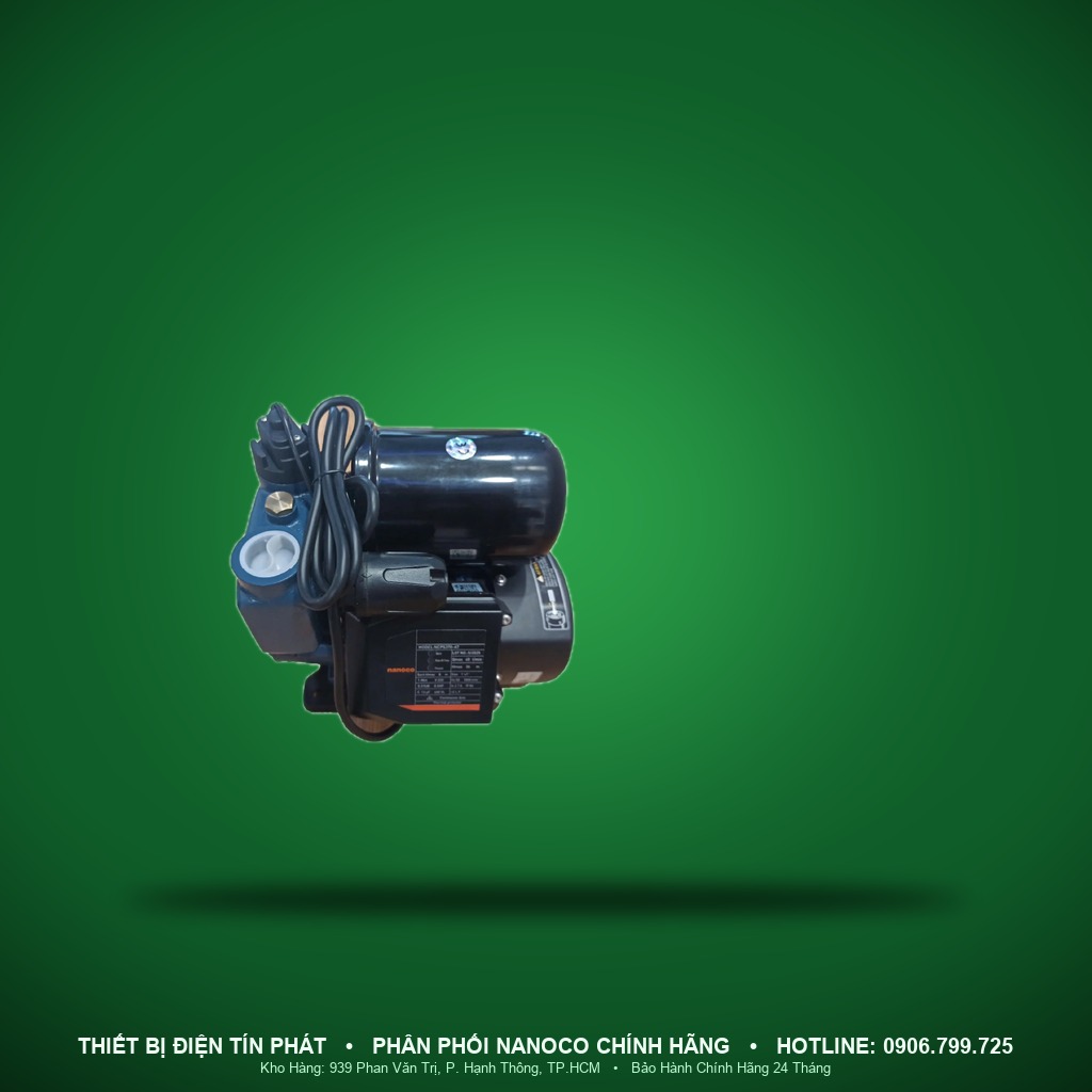 NCPS250-AT - NCPS250-AT- Máy bơm tăng áp tự động điện tử, 250W, 37L/phút, cột áp 30m - Nanoco