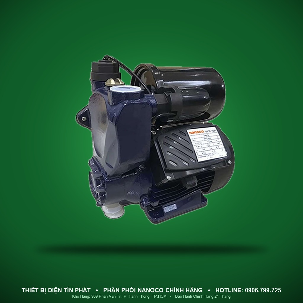NCPS300-A - NCPS300-A- Máy bơm tăng áp tự động điện tử, 300W, 38L/phút, cột áp 30m - Nanoco