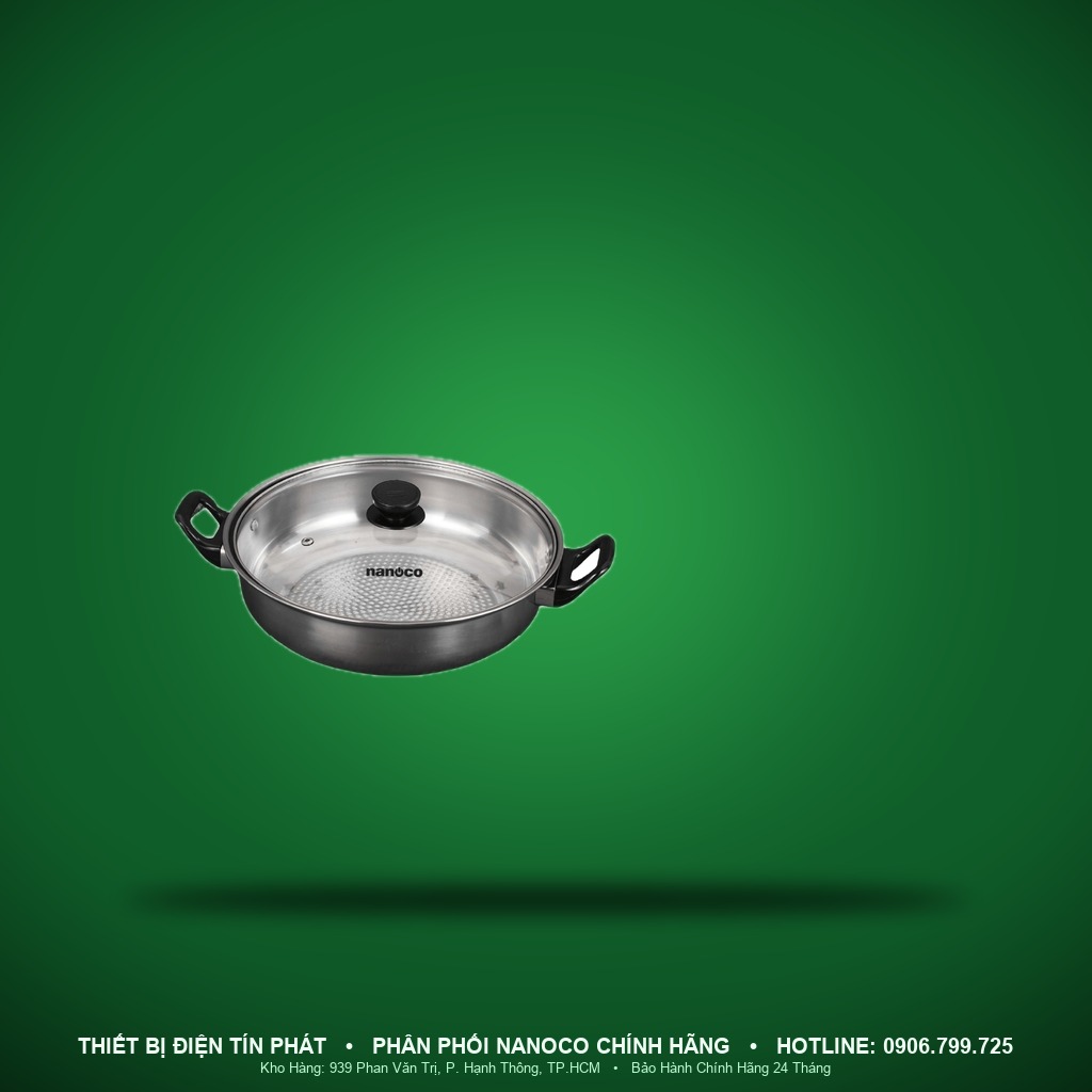 NCWY320 - NCWY320- Nồi inox 410, đường kính 26cm - Nanoco