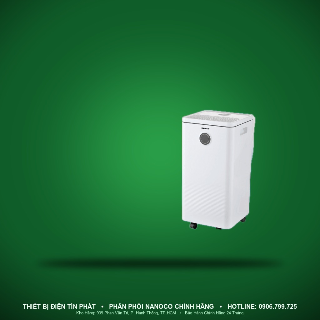 NDH103 - NDH103- Máy hút ẩm, 10L/ngày, 200W, dùng cho 10–15m² - Nanoco