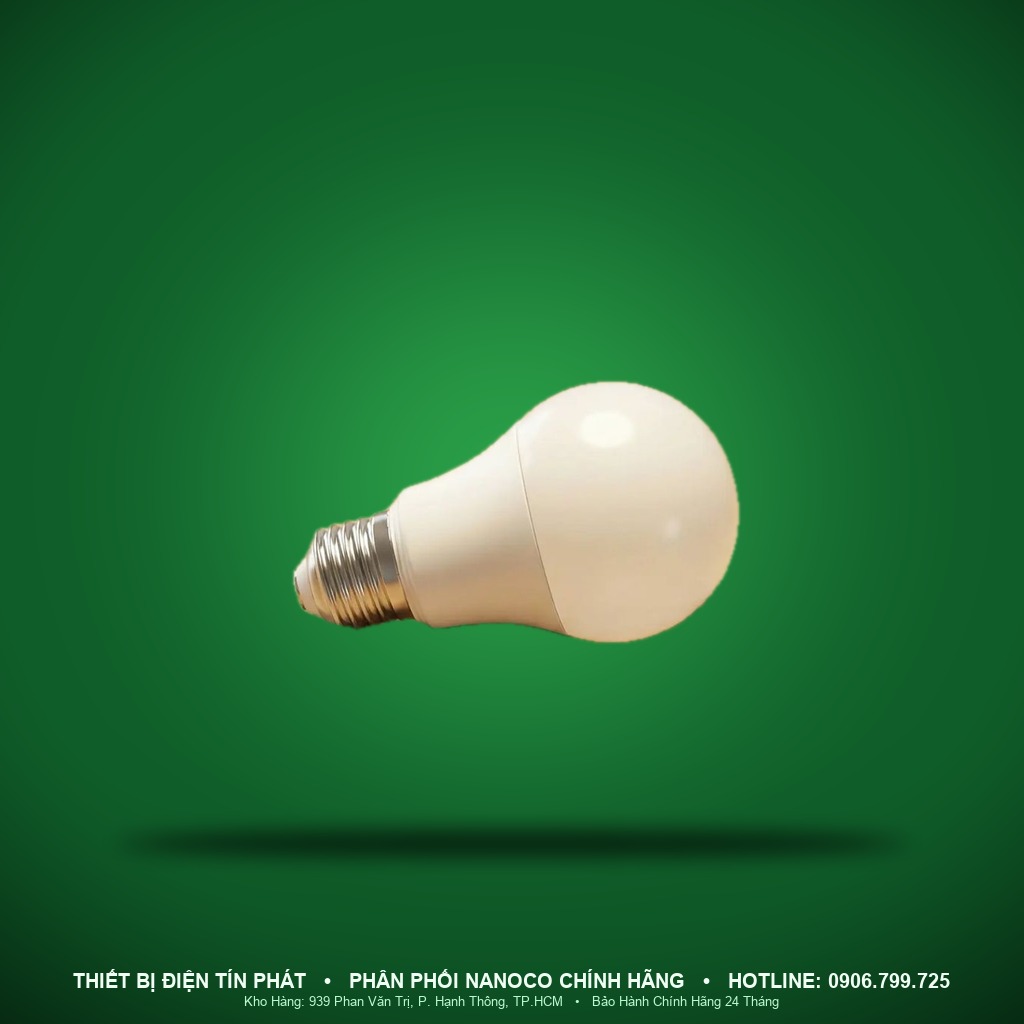 NLBL156 - NLBL156 – Đèn LED Bulb tròn E27 15W 6500K - Nanoco