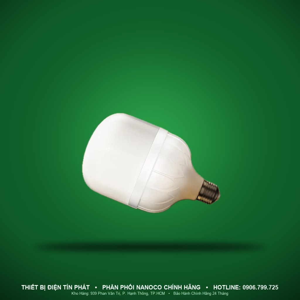 NLBL206 - NLBL206 – Đèn LED Bulb trụ E27 20W 6500K - Nanoco