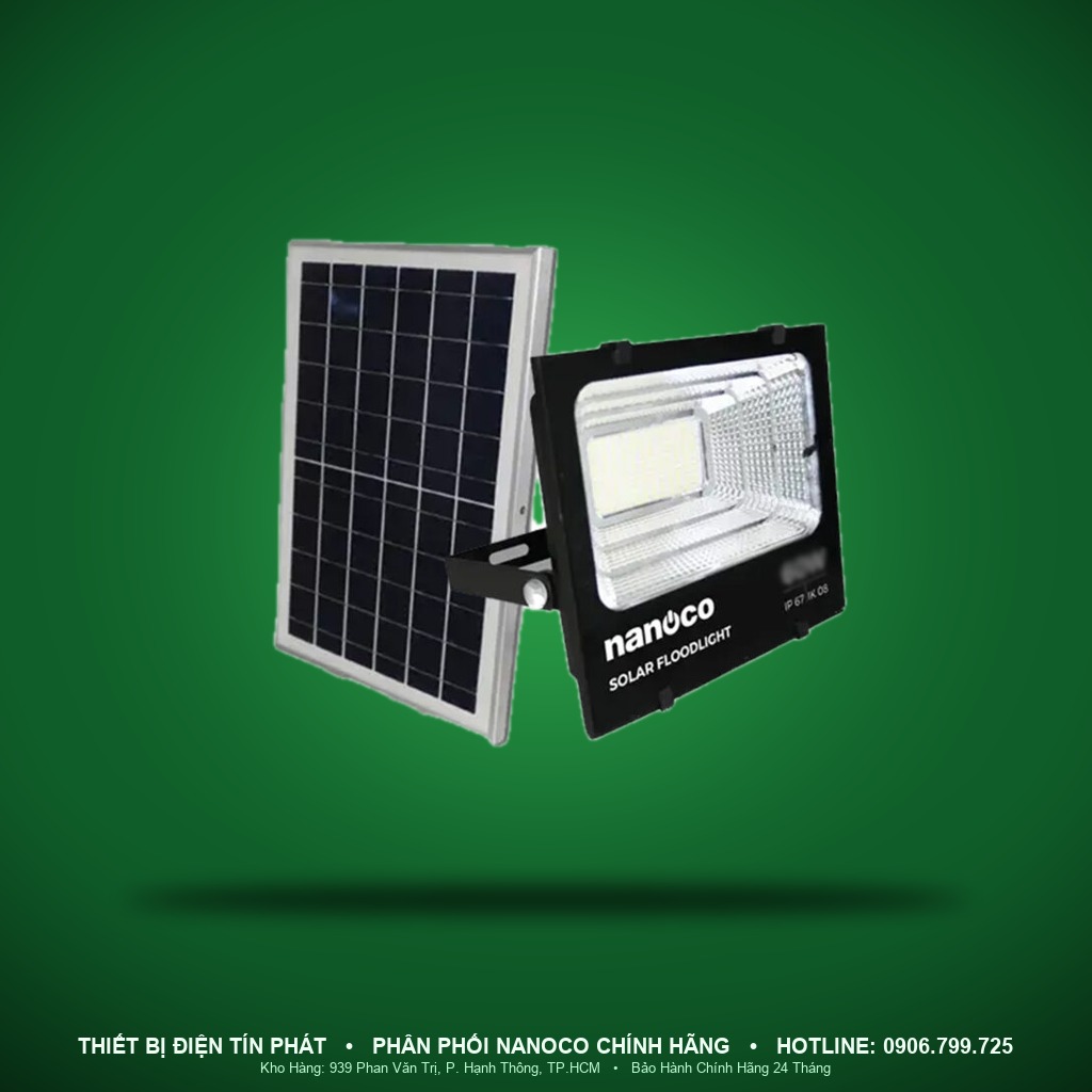 NLFS040610L - NLFS040610L – Đèn pha solar 40W, 6500K, IP67/IK08 - Nanoco