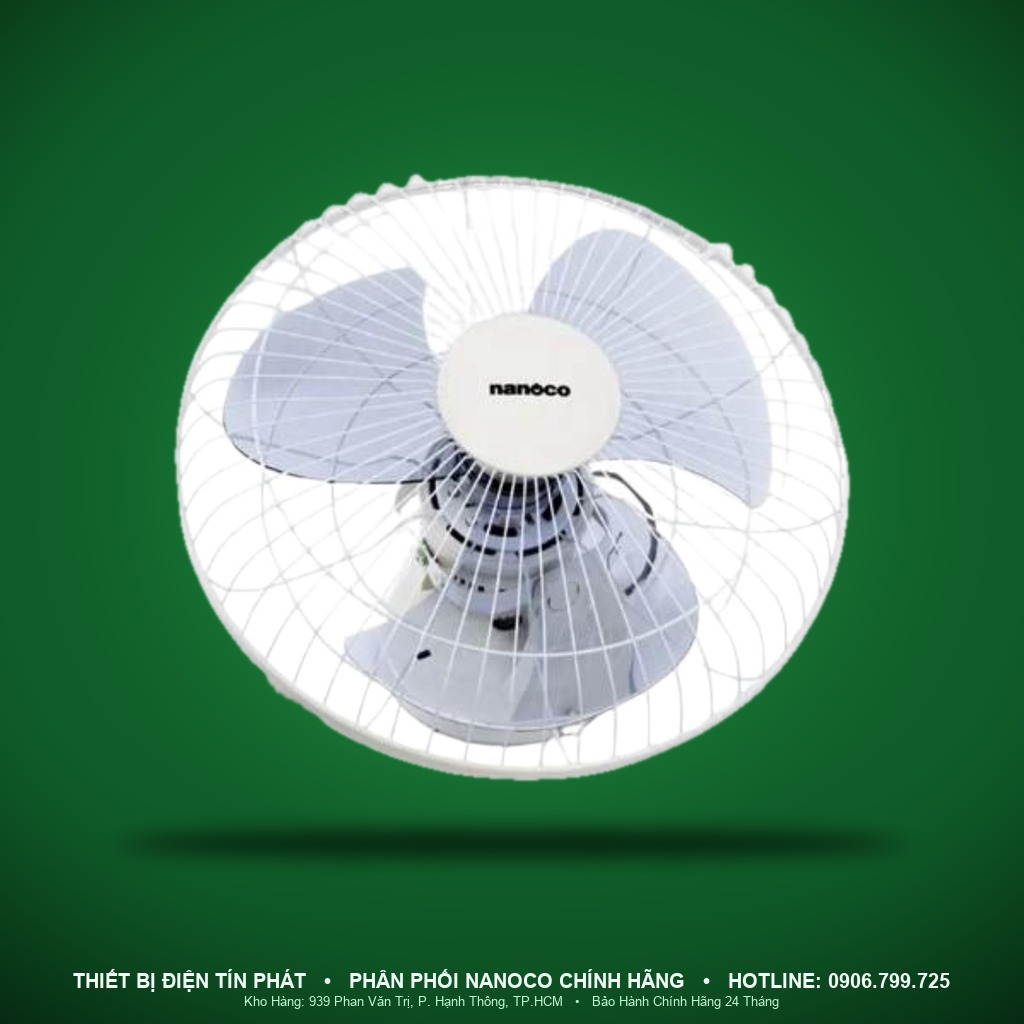 NOF1650BE - NOF1650BE- Quạt đảo cơ, be, 40cm, 47W - Nanoco