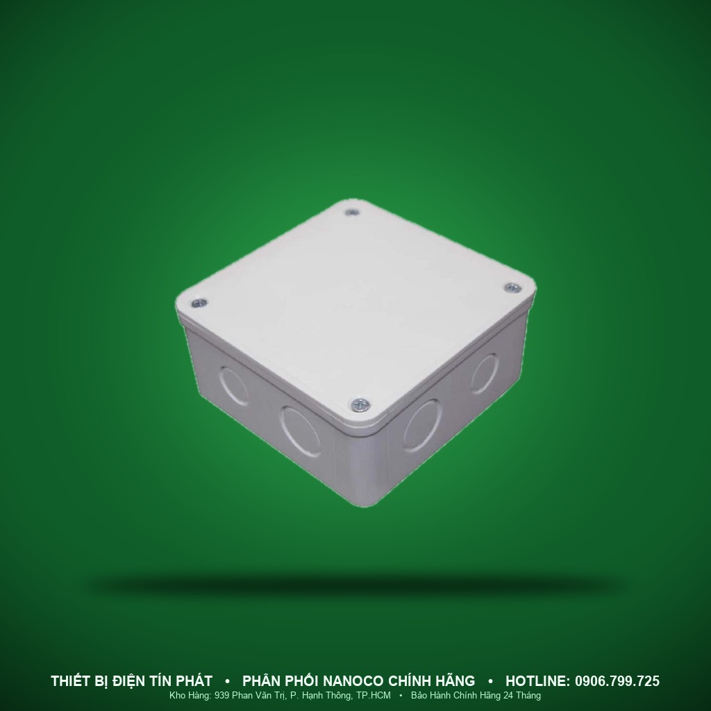 NPA10050V - NPA10050V- Hộp nối dây 100x100x50mm - Nanoco