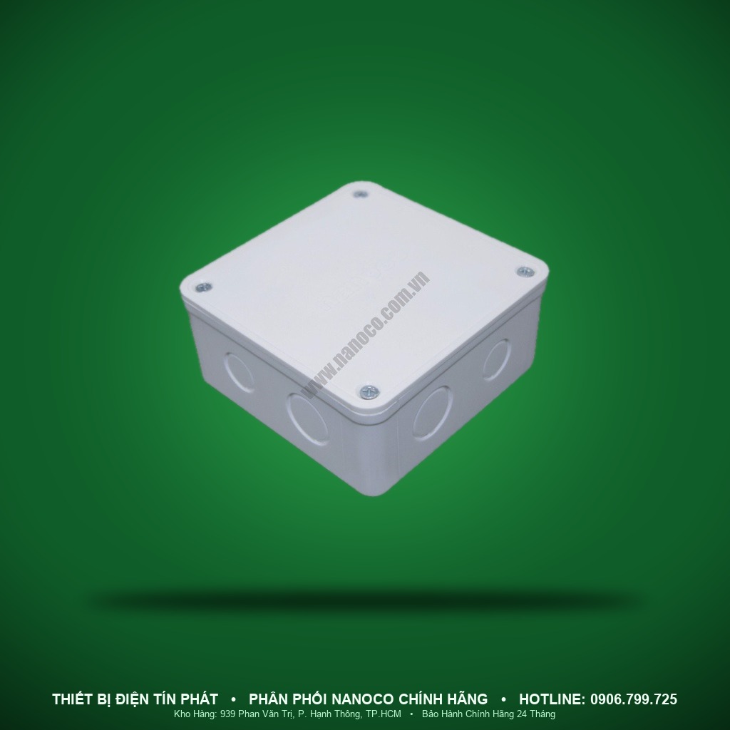 NPA12050V - NPA12050V- Hộp nối dây 120x120x50mm - Nanoco