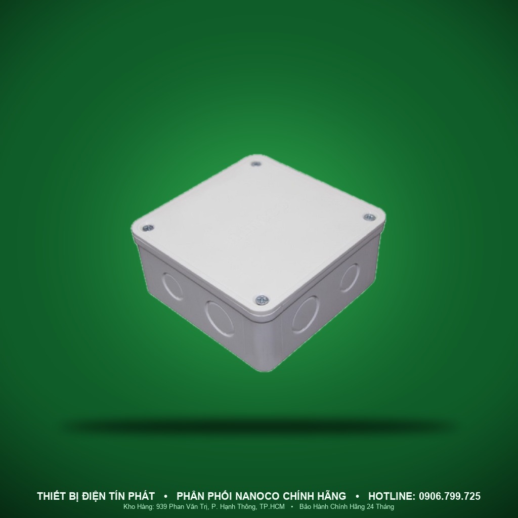 NPA15055V - NPA15055V- Hộp nối dây 150x150x55mm - Nanoco