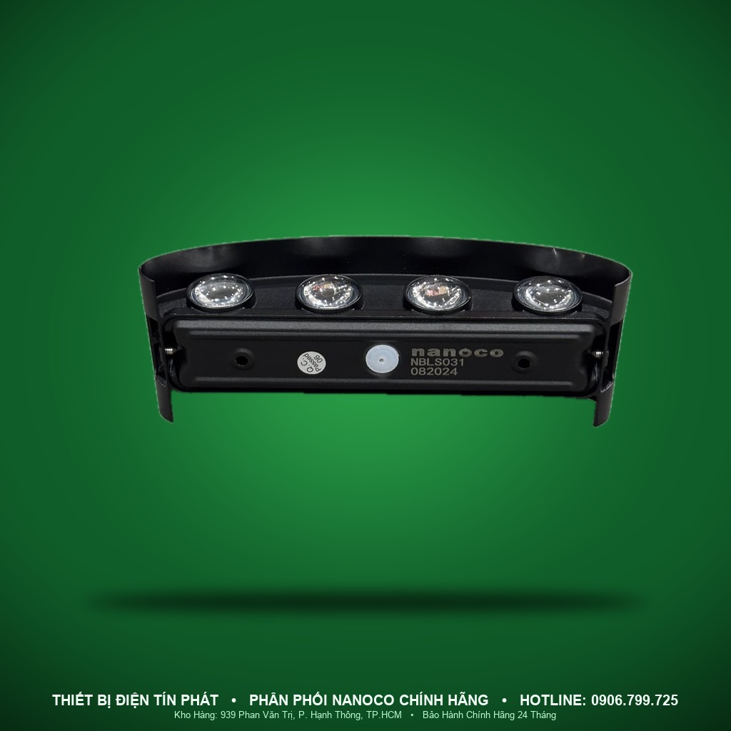 NRL031B - NRL031B – Đèn đọc sách gắn tường Stella 3W, 3000K, IP20, màu đen - Nanoco