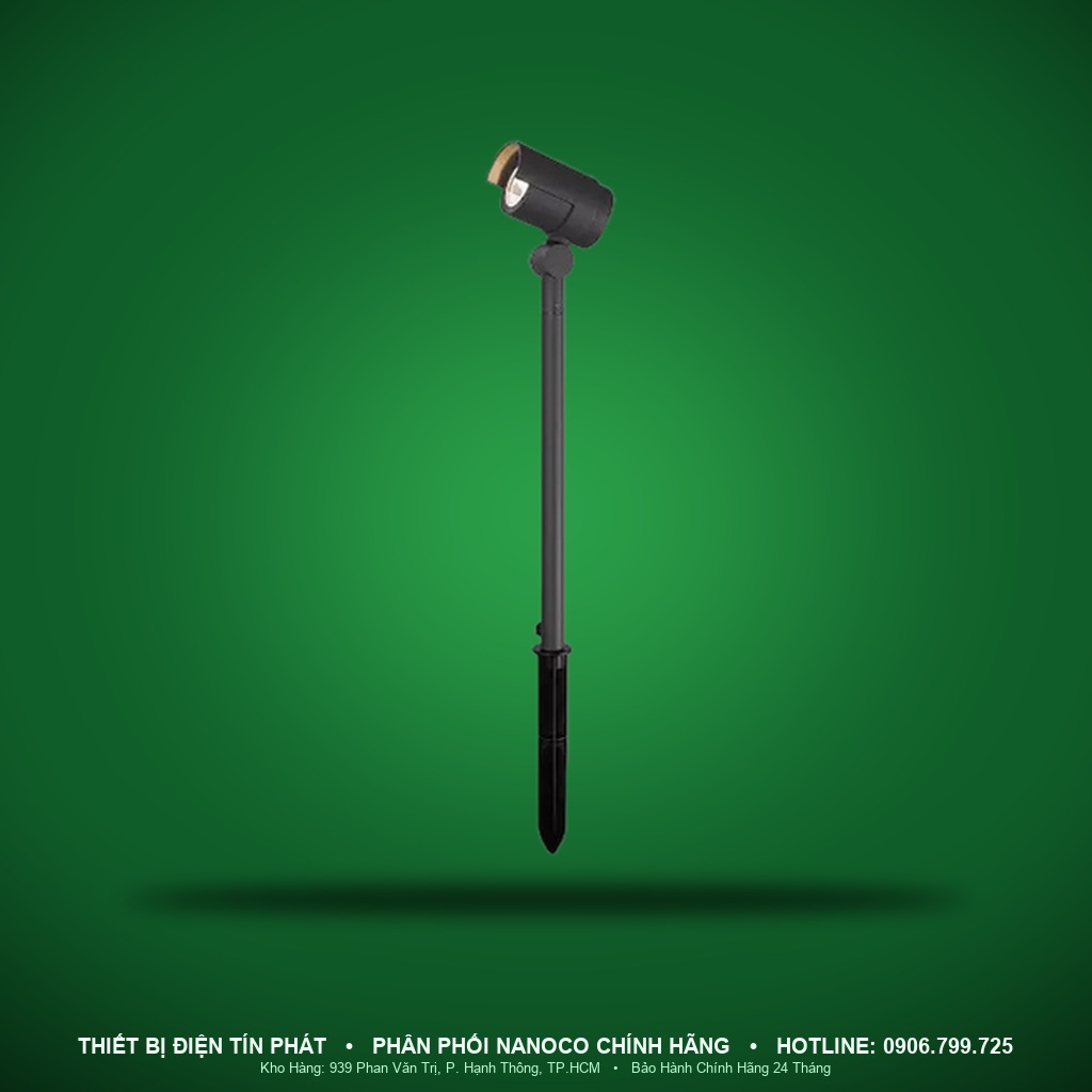 NSP1676 - NSP1676 – Đèn spotlight sân vườn 15W 3000K, IP65 - Nanoco