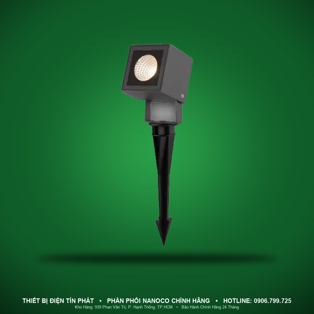 NSP2746 - NSP2746 – Đèn spotlight sân vườn 10W 3000K, IP65 - Nanoco