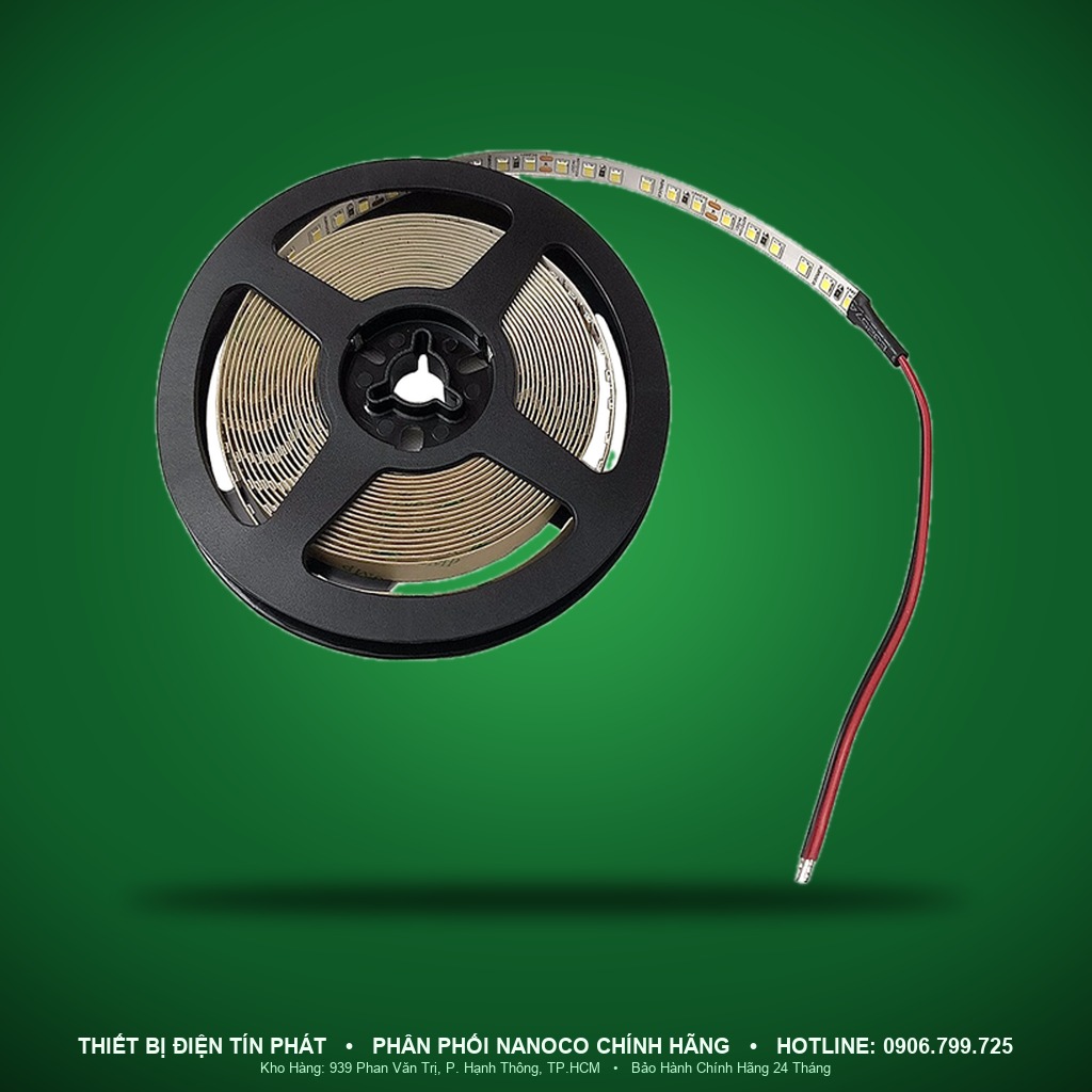 NSTID1206 - NSTID1206 Đèn LED dây trong nhà IP20 9W/m 6500K 8x1,3mm; cuộn 5m - Nanoco