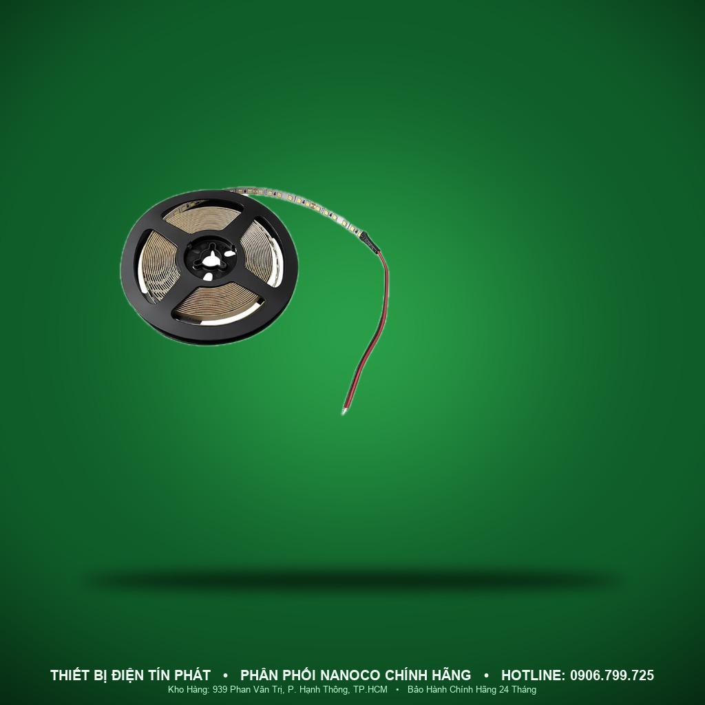NSTID1682 - NSTID1682 Đèn LED dây trong nhà IP20 12W/m 2700K 10x1,3mm; cuộn 5m - Nanoco