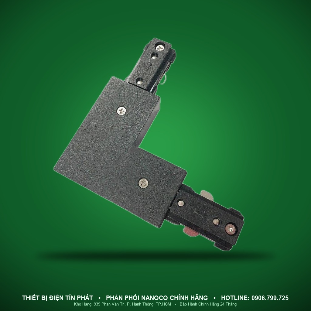 NTR-LCB - NTR-LCB – Khớp nối chữ L ray H màu đen - Nanoco