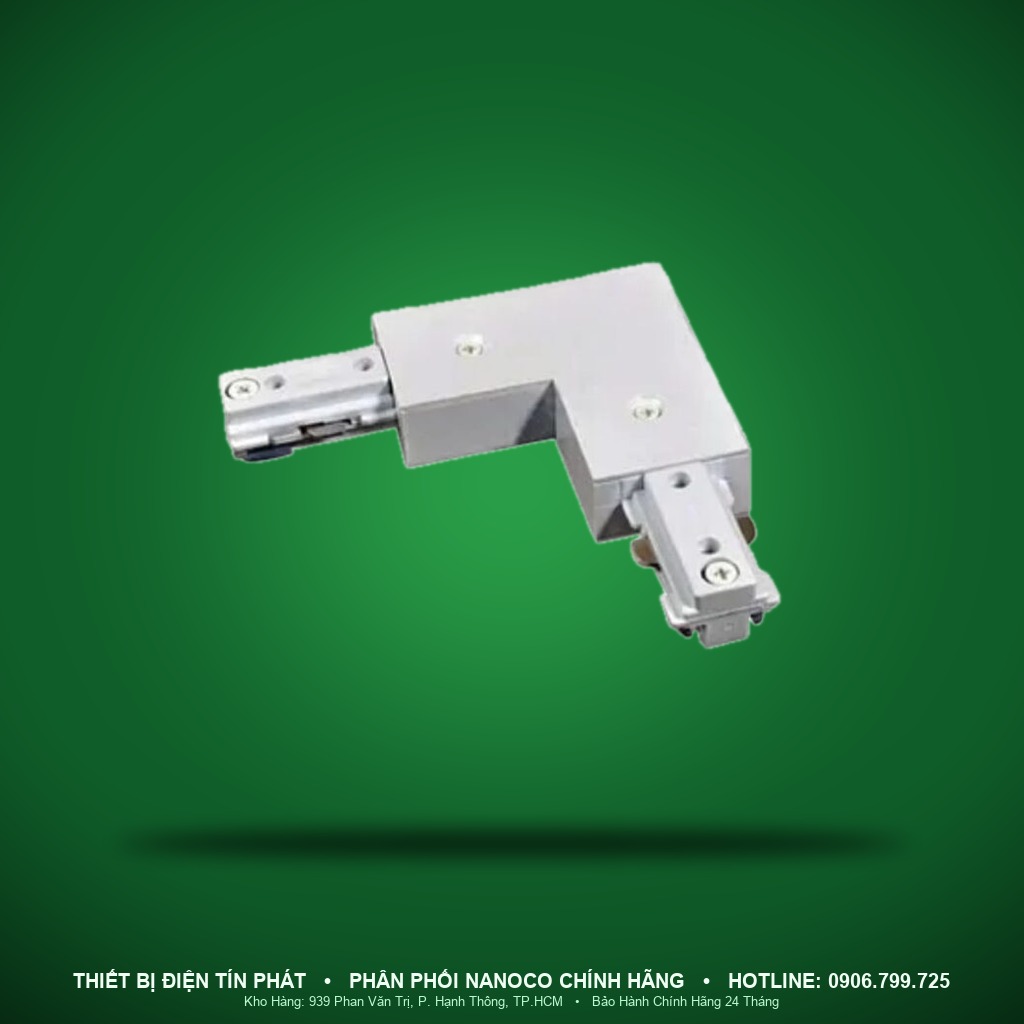 NTR-LCW - NTR-LCW – Khớp nối chữ L ray H màu trắng - Nanoco