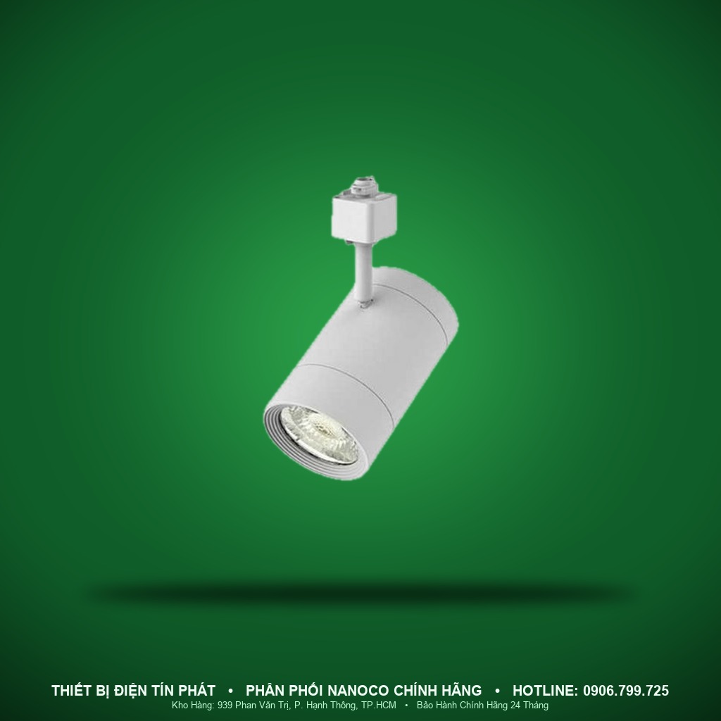NTR076W - NTR076W – Đèn LED Track Light 7W 6500K thân trắng - Nanoco