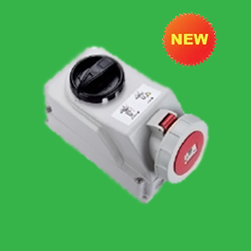 Ổ CẮM CN KÈM CÔNG TẮC - KÍN NƯỚC (IP67) F75252-6