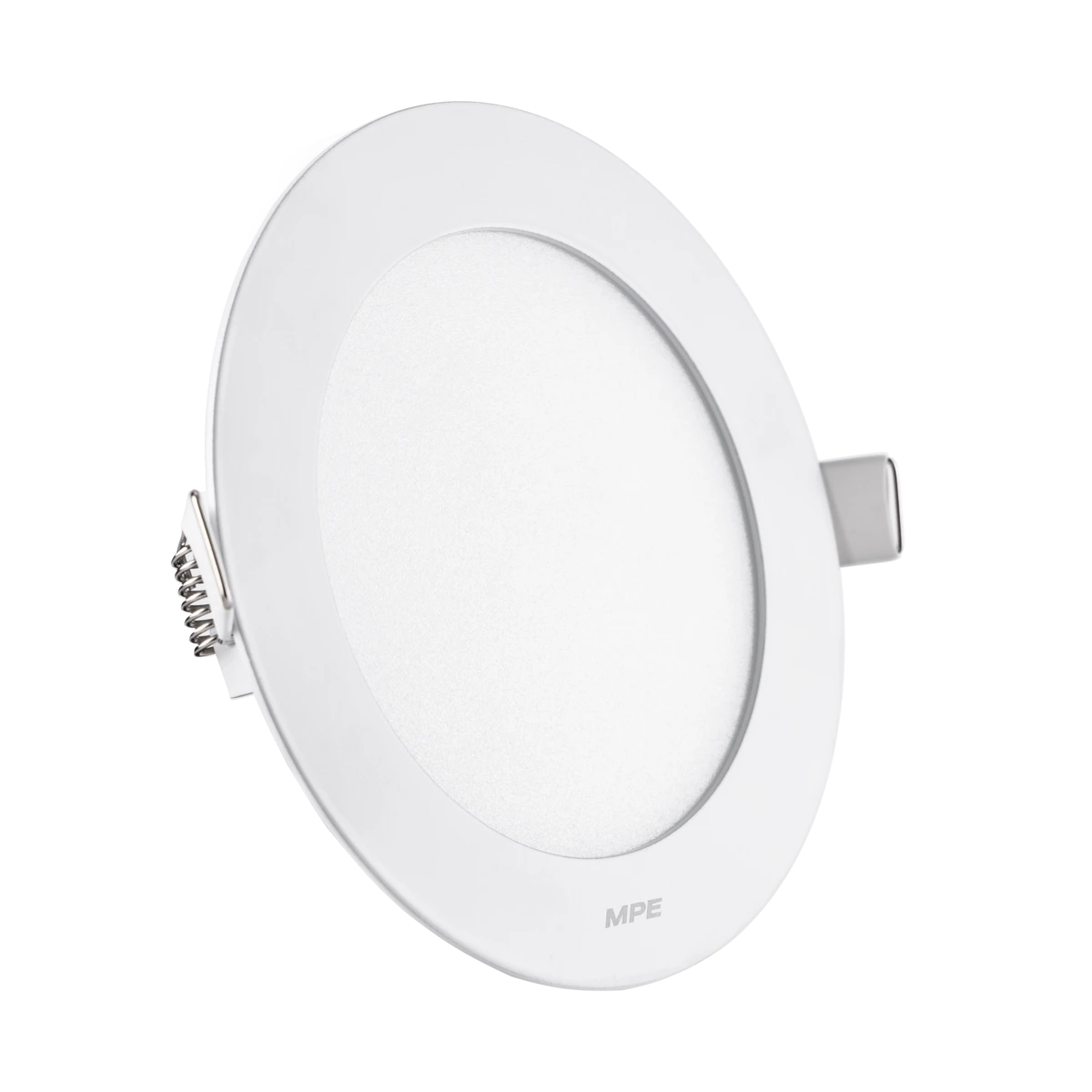 Đèn LED Panel Âm Trần Nhôm Mặt Tròn MPE RPL-12SN 12W Phi Nhỏ Ánh sáng trung tính