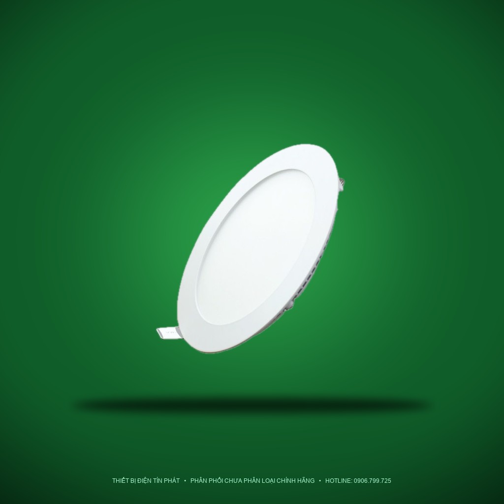 RPL-15V (Đèn led panel tròn âm 15W vàng)