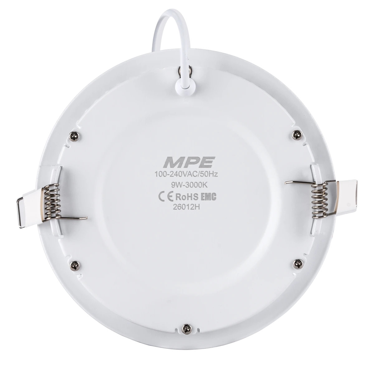 Đèn LED Panel Âm Trần Nhôm Mặt Tròn MPE RPL-9/3C 9W 3 chế độ màu