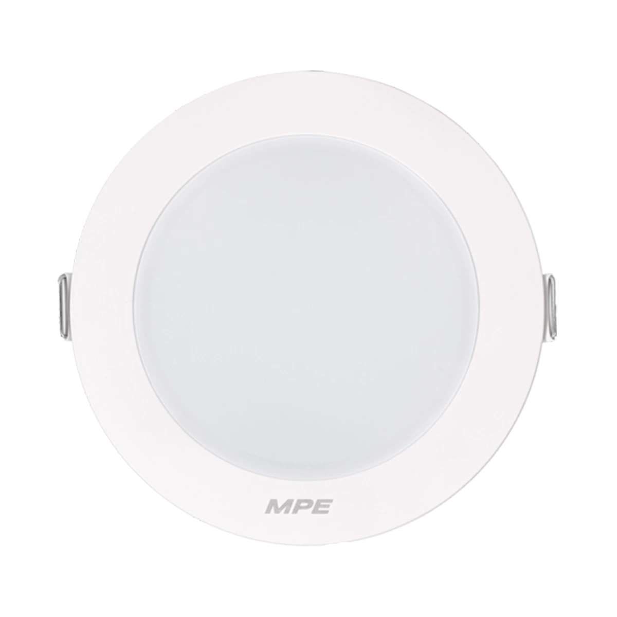 Đèn LED Panel âm trần nhựa mặt tròn MPE RPL2-6N 6W Ánh sáng trung tính