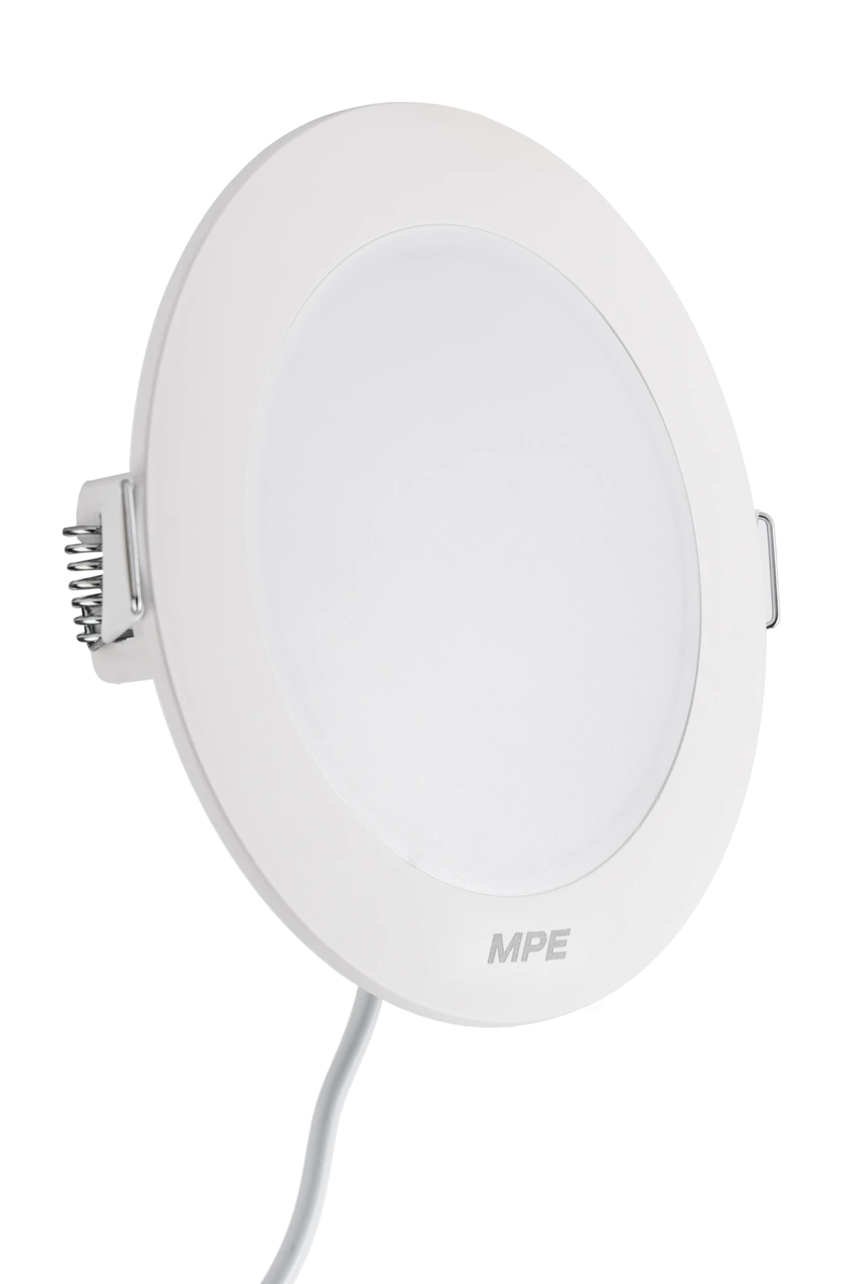 Đèn LED Panel âm trần nhựa mặt tròn MPE RPL2-6N 6W Ánh sáng trung tính