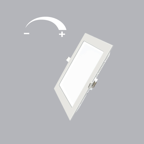 SPL-12T/DIM / SPL-12V/DIM - Đèn LED Panel Vuông Âm Trần Dimmer 12W