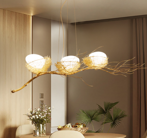 TH 886 - Đèn thả lồng chim hiện đại - TH 886