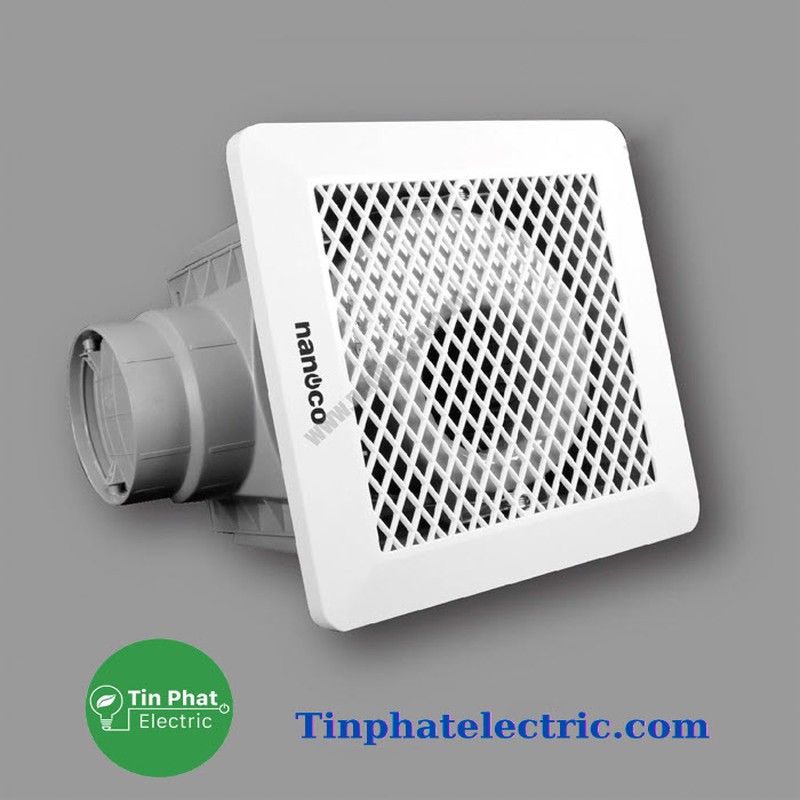 TP-10883 - Quạt hút âm trần lồng sóc Nanoco ( NFV2021 15W & NFV2521 20W )
