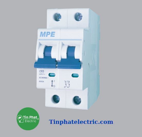 TP-11194 - Cầu Dao Tự Động MCB - 2 cực MPE (4.5kA - 10kA)