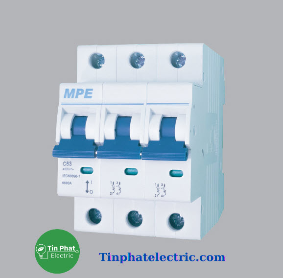 TP-11197 - Cầu Dao Tự Động MCB - 3 cực MPE (4.5kA - 6kA)