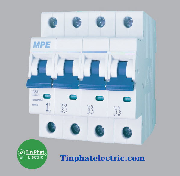 TP-11200 - Cầu Dao Tự Động MCB - 4 cực MPE (6kA)